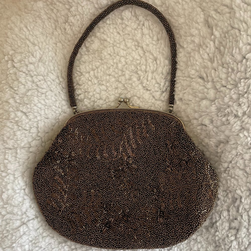 IIYAMA Beaded Clutch | Vintage Hand Made | Japan